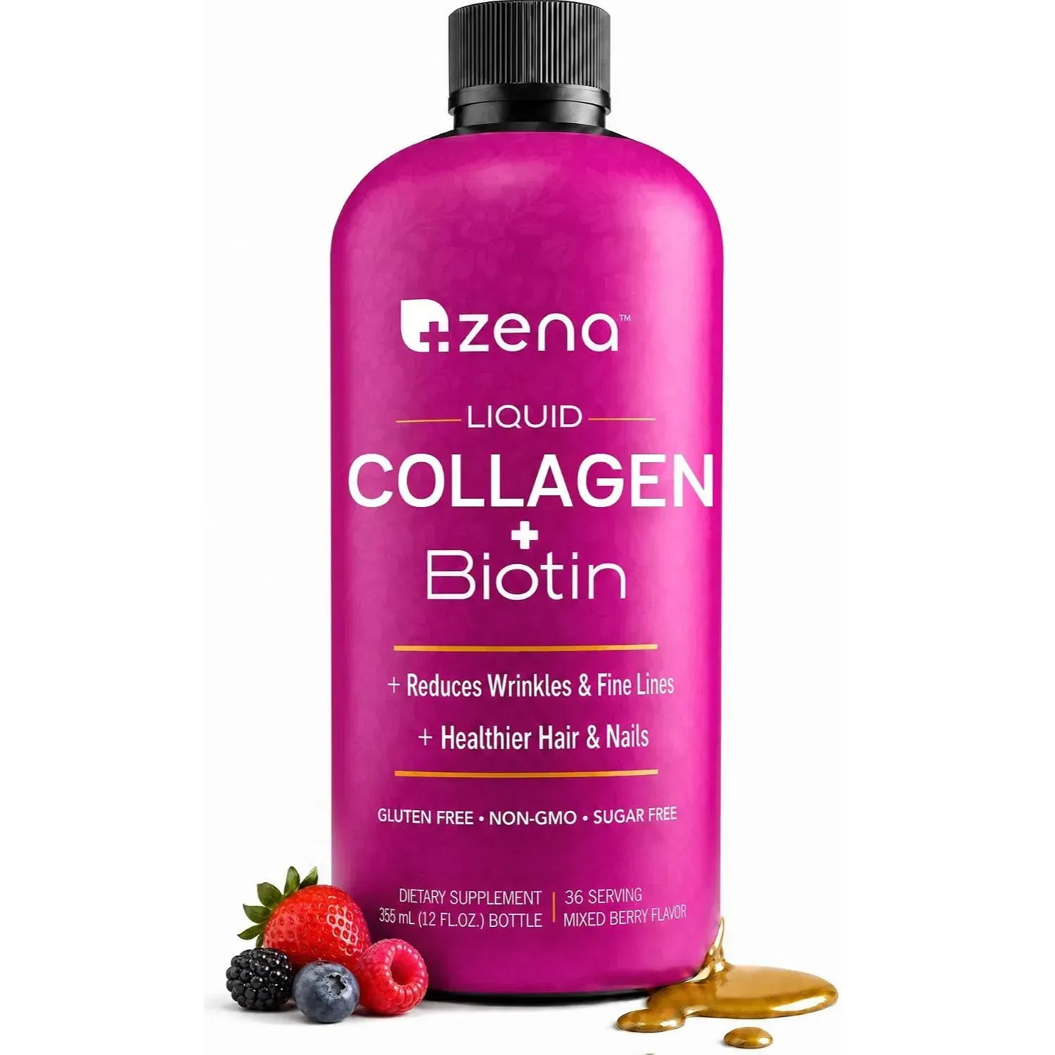 Nutrition-Premium-Liquid-Collagen-for-Women,-Healthier-Your-Skin,-Hair-Nail,-Verisol-Collagen-Liquid,-Biotin-and-Collagen-Supplements-for-Women---10oz
